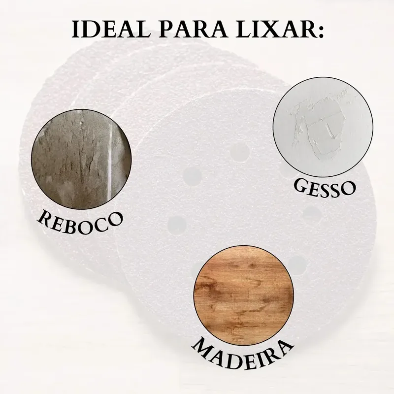 Disco Lixa Velcro 90 G60 Heavy