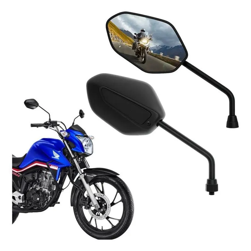 Espelho Retrovisor Par Honda Cg Titan Fan Start 125 150 160