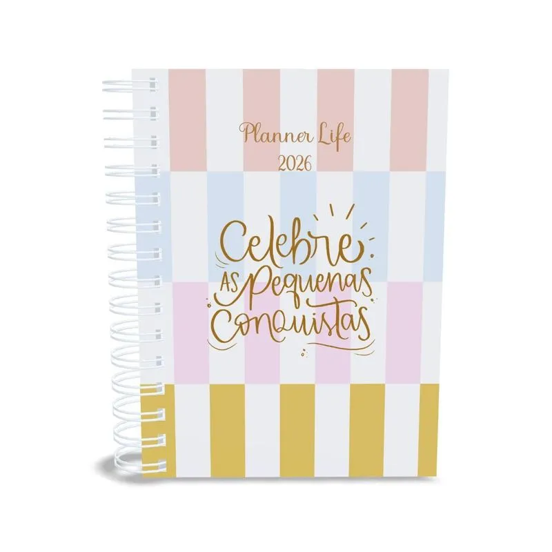 Planner Life 2026 Controle Financeiro Saúde Planejamento