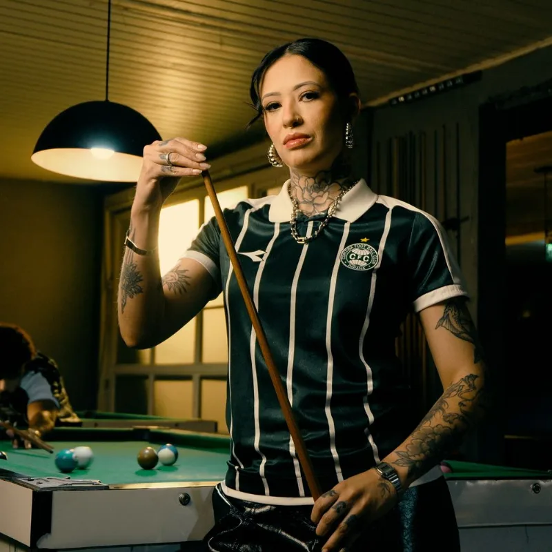 Camisa Coritiba Feminina Oficial Jogo 2 2026 Verde G