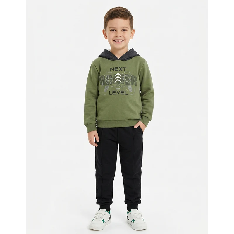 Conjunto De Moletom E Calça Sempre Kids Masculino 06 / Menino / Frapê