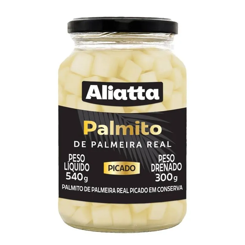 Palmito de Palmeira Real Aliatta Picado 300g
