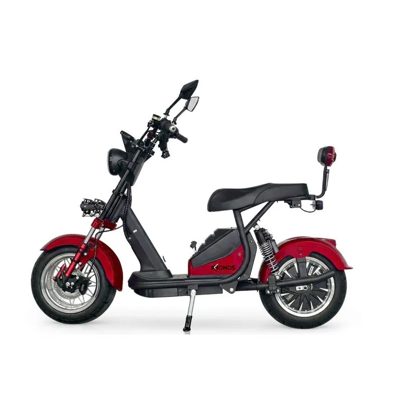 Scooter Eletrica - Kronos 1000w 60v Lithium - Vermelha - Zumpy