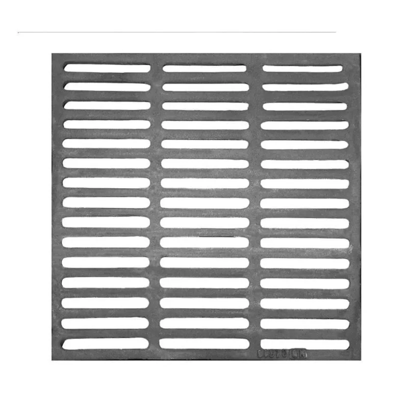 Ralo Grelha Quadrado Ferro Fundido Escoamento 60x60cm Cinza Bivolt