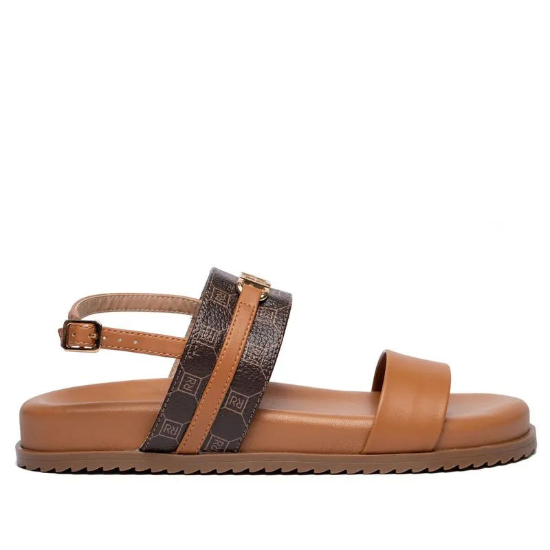 Sandália Feminina Rafitthy Flatform Napa Monograma - 37