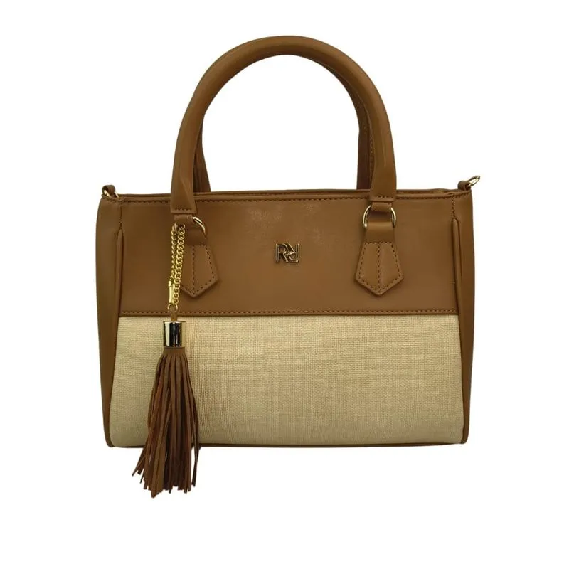 Bolsa Feminina Rafitthy 28.26233a Tote UN / AMBAR/NATURAL