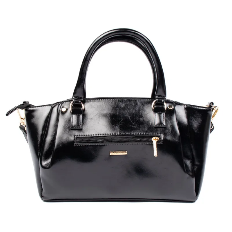 Bolsa Feminina Rafitthy Tote Pingente Pedrarias Preto - U