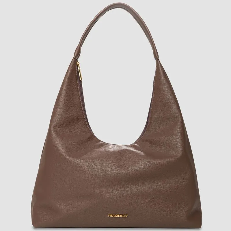 Bolsa Heloisa Hobo Média Marrom U