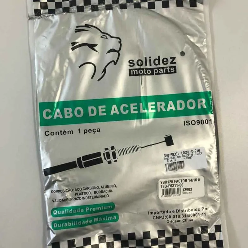 Cabo Acelerador YBR Factor 125 A 14-16 - MTBR