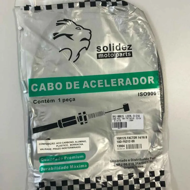 Cabo Acelerador YBR Factor 125 B 14-16 - MTBR