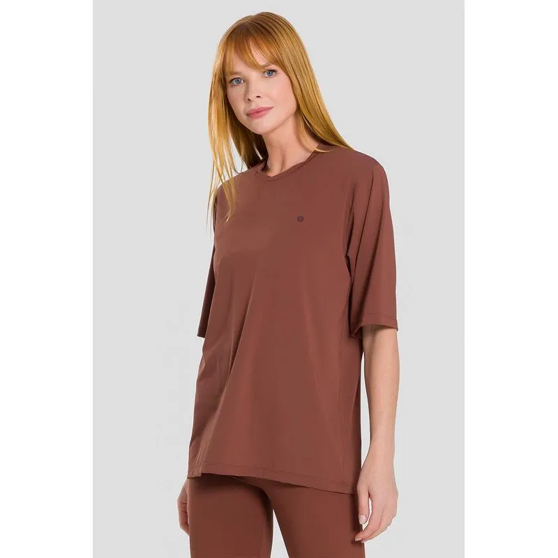 CAMISETA NEUTRAL OVER ADULTO - CACAU GG