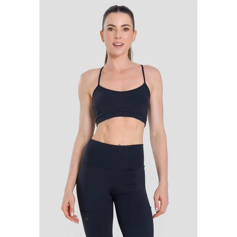 TOP IMPACT CROSS COM BOJO REMOVÍVEL ADULTO - PRETO M