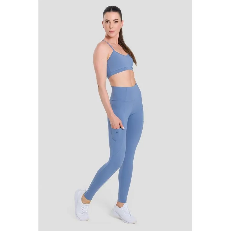 LEGGING IMPACT COM BOLSOS ADULTO - OCEAN P