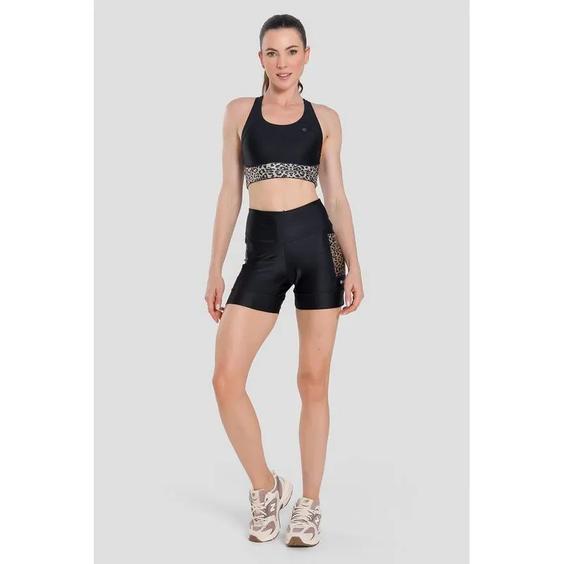 SHORTS LEO RUNNING ADULTO - PRETO M