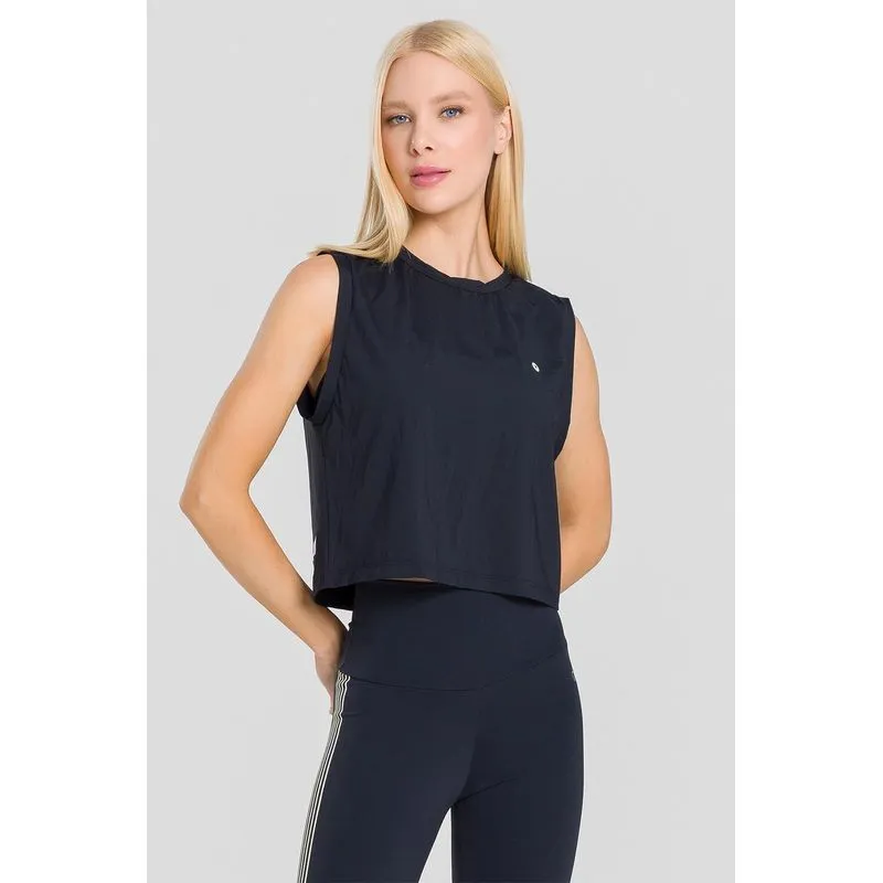 BLUSA NEUTRAL MOVE ADULTO - PRETO M