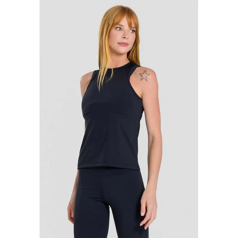 BLUSA NEUTRAL MESH ADULTO - PRETO G