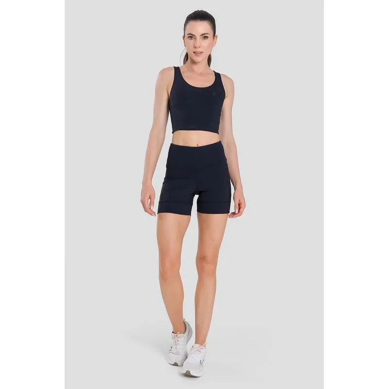 SHORTS IMPACT PACE COM BOLSOS FUNCIONAIS ADULTO - PRETO M