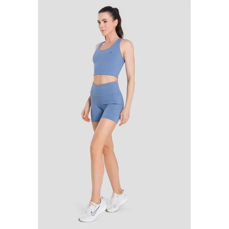 SHORTS IMPACT PACE COM BOLSOS FUNCIONAIS ADULTO - OCEAN M