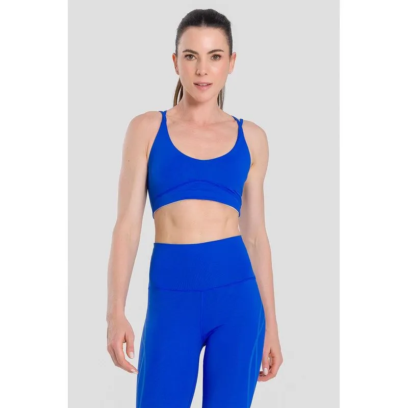 TOP FLEX SCULPT COM BOJO REMOVÍVEL ADULTO - AZUL LIBERT GG/XL