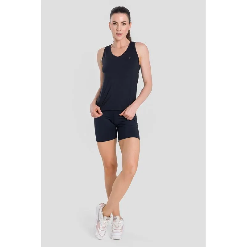 SHORTS DUAL ADAPT COM BOLSOS ADULTO - PRETO P