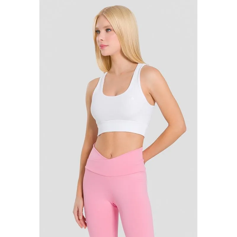 TOP RIBBED ADULTO - BRANCO M