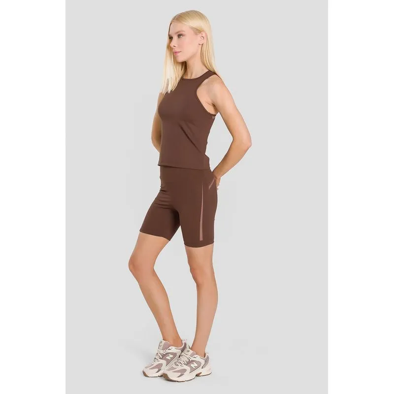 SHORTS EMANA SLIM ADULTO - ESPRESSO P
