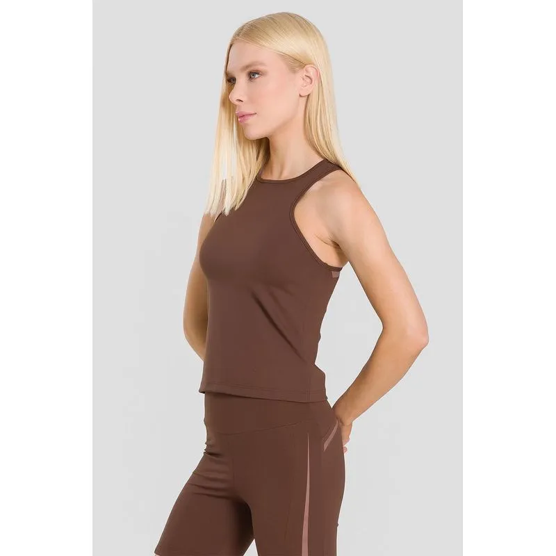 BLUSA EMANA SLIM ADULTO - ESPRESSO P