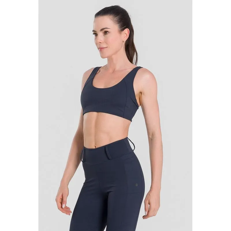 TOP EMANA COM RECORTE ADULTO - PRETO G