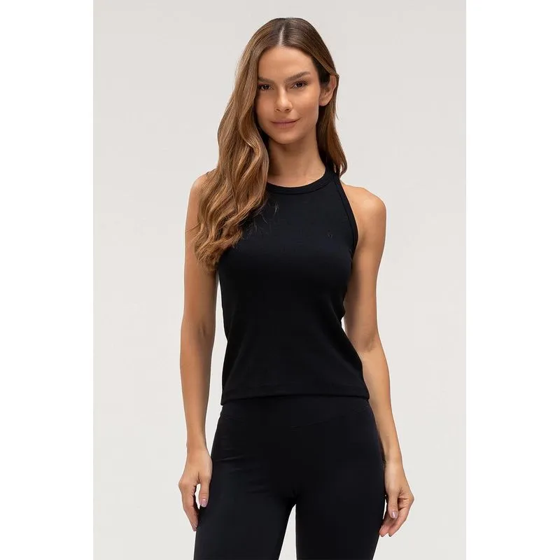 REGATA RIBBED - PRIMAVERA/VERÃO 26 - PRETO M