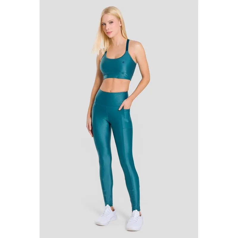 LEGGING ENERGY POCKET ADULTO - MEDITERRÂNEO GG