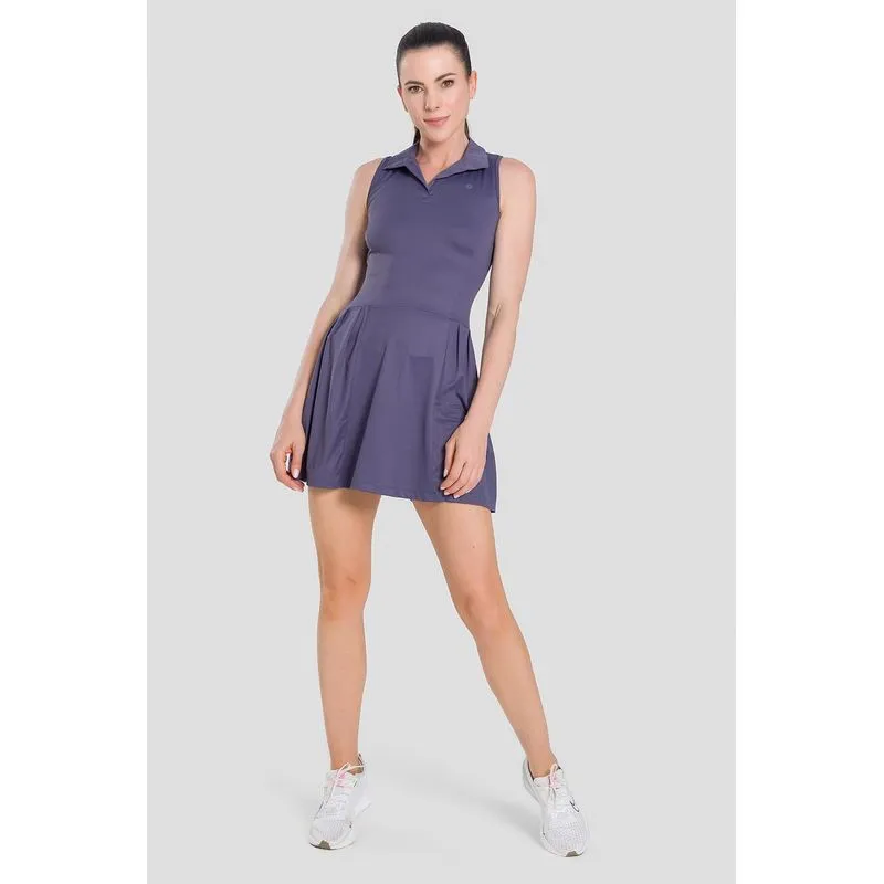 VESTIDO POLO COURT ADULTO - DARK DUSK M/M