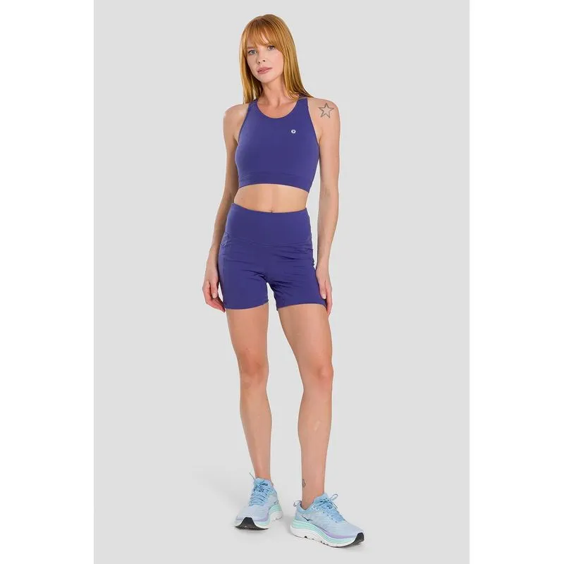 SHORTS HIGH COMPRESSION RUNNING COM BOLSOS ADULTO - DUSK GG/XL
