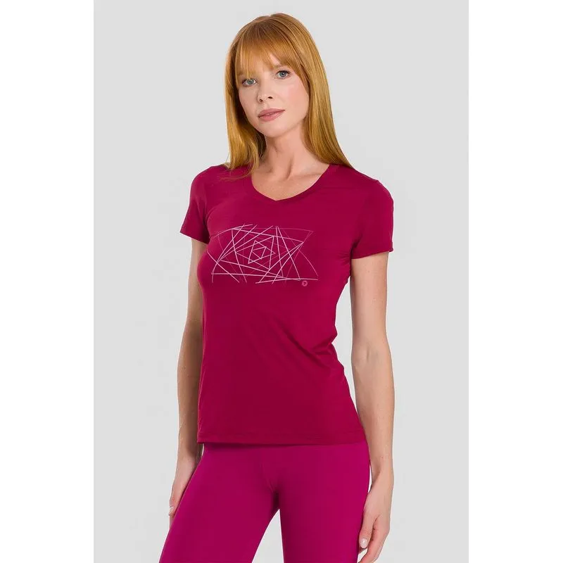 T-SHIRT FREEDOM GEO ADULTO - CRANBERRY P