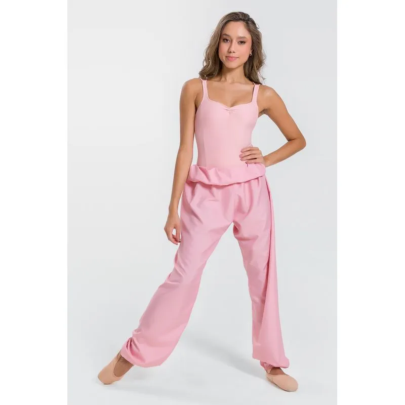 CALÇA DE AQUECIMENTO SAMANTA BE YOU 01/26 - ROSA ROMÂNTICO G