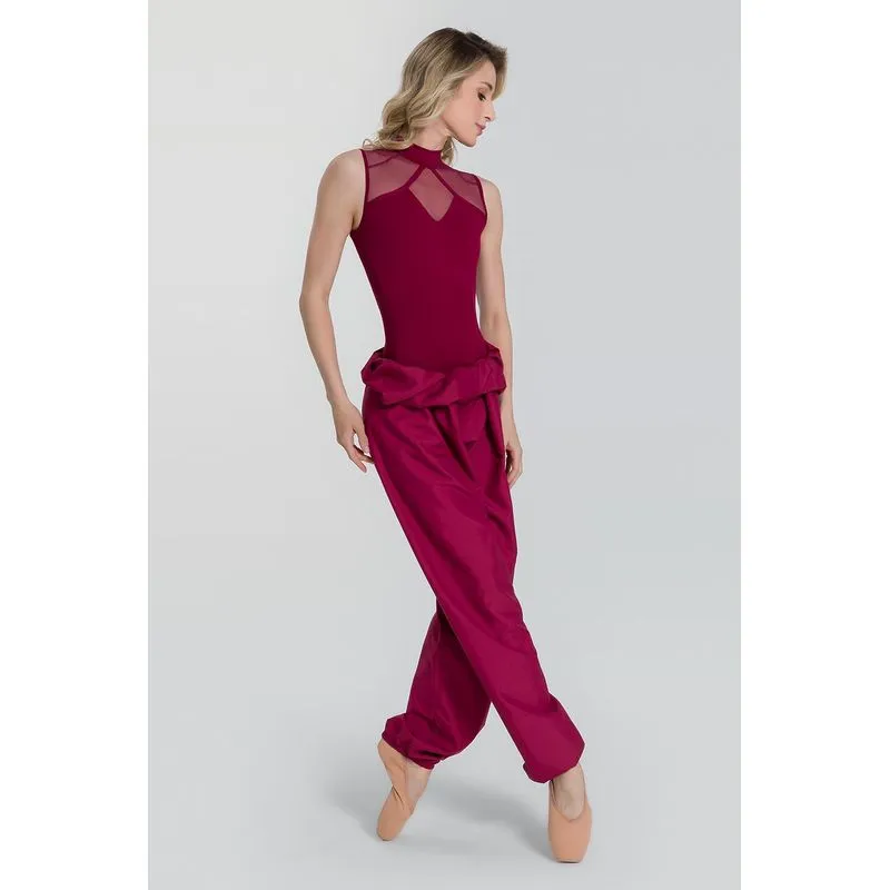 CALÇA DE AQUECIMENTO SAMANTA BE YOU 3/26 - VINHO PP