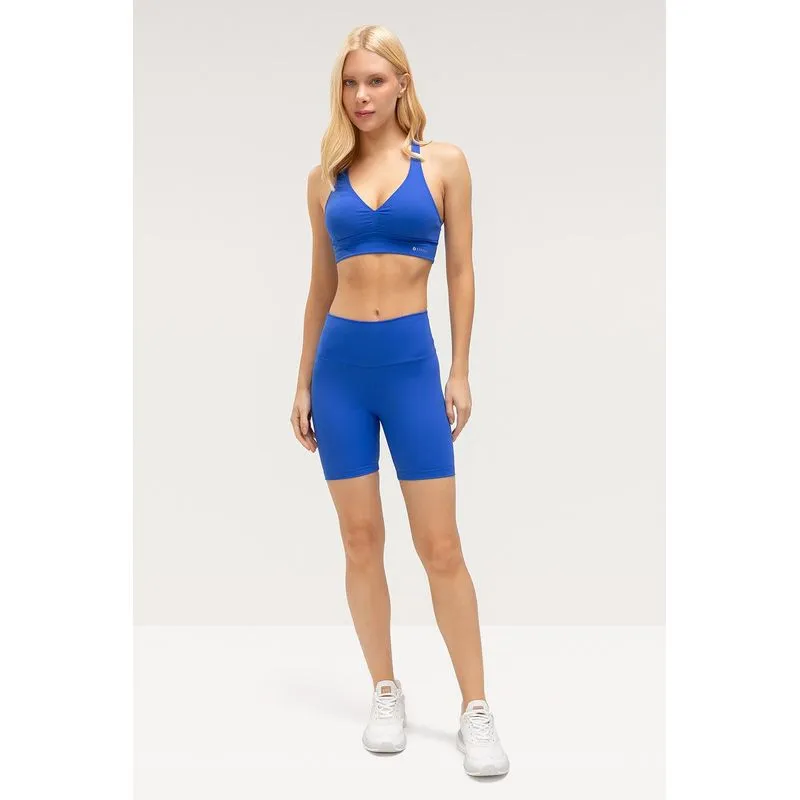 SHORTS INTERMEDIÁRIO FLEX - ESSENTIALS 26 - AZUL LIBERT M