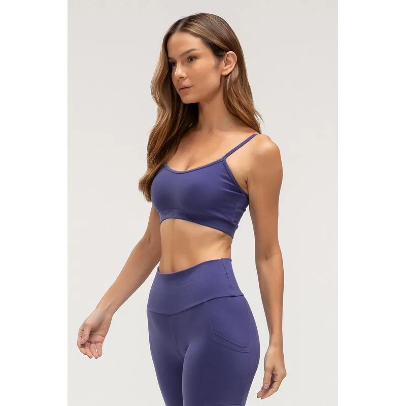 TOP HIGH COMPRESSION COM BOJO REMOVÍVEL - ESSENTIALS 26 - DUSK M