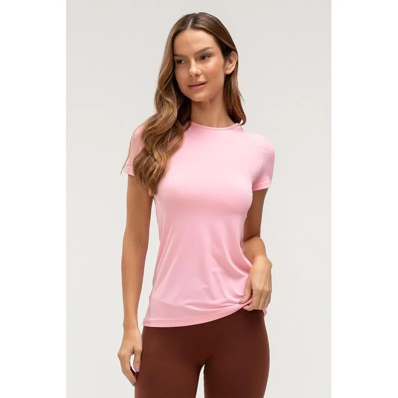 T-SHIRT ECO DRY ACTIVE - ESSENTIALS 26 - FLAMINGO P