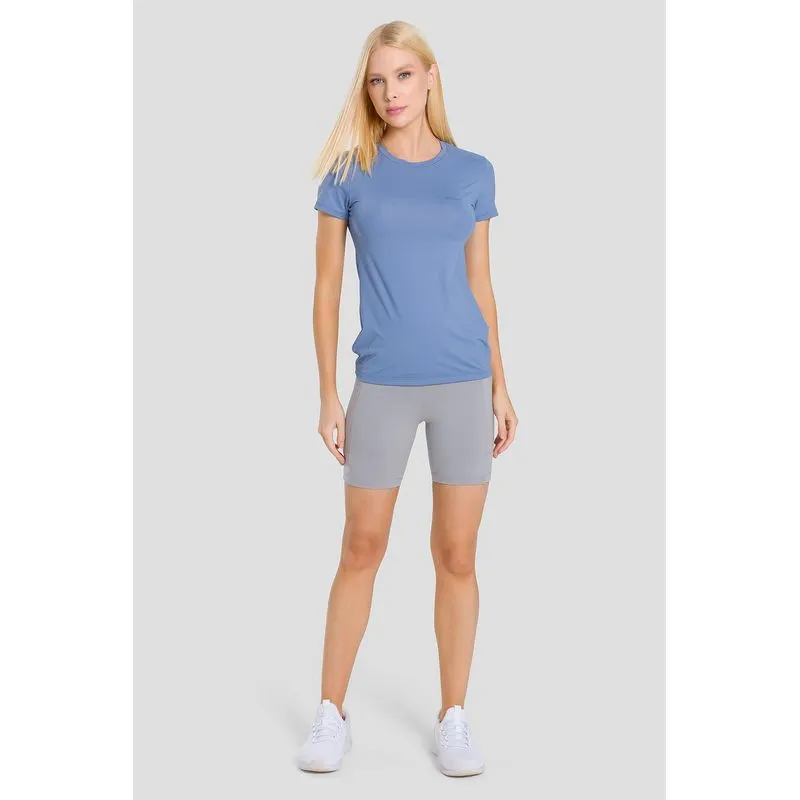 SHORTS INTERMEDIÁRIO HIGH COMPRESSION - ESSENTIALS 25 - CINZA LOFT GG