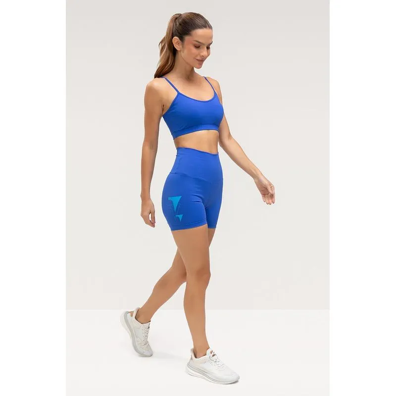 SHORTS FLEX ID - ESSENTIALS 26 - AZUL LIBERT GG