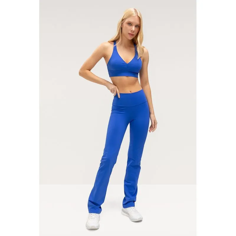 CALÇA SEQUINHA FLEX - ESSENTIALS 26 - AZUL LIBERT M