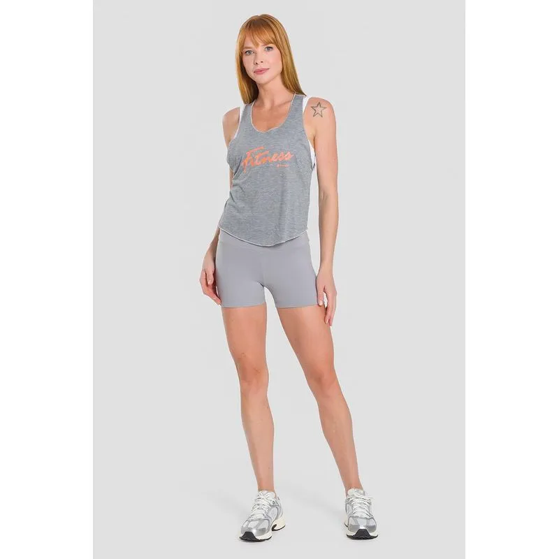 SHORT ESSENTIAL HIGH COMPRESSION ADULTO - CINZA LOFT G