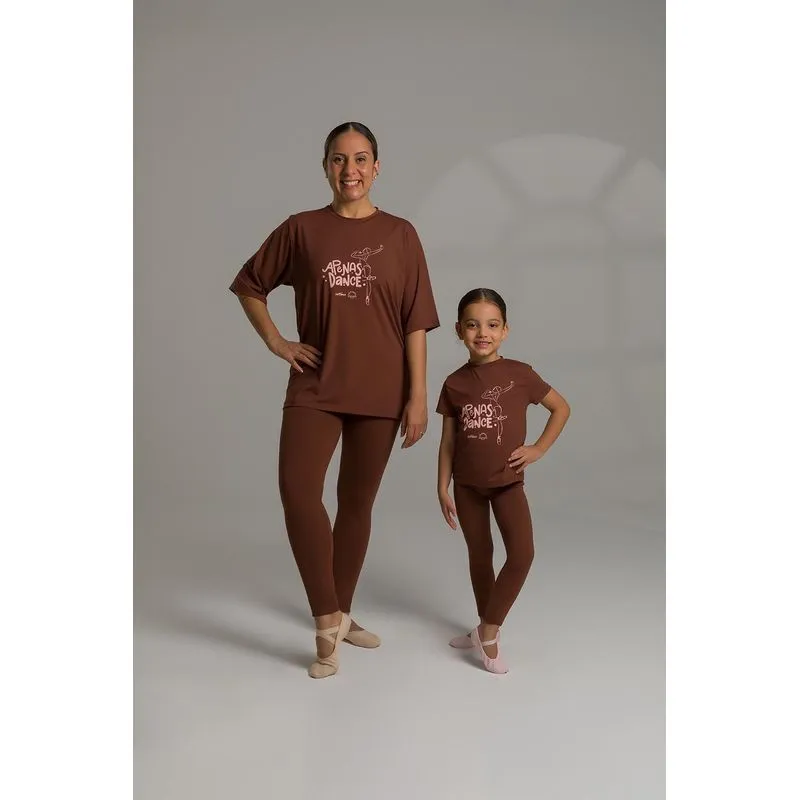 CAMISETA MUNDO BAILARINÍSTICO ADULTO - CACAU P