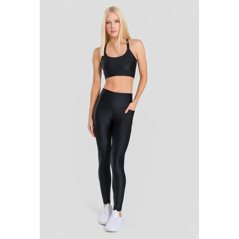 LEGGING ENERGY POCKET ADULTO - PRETO GG