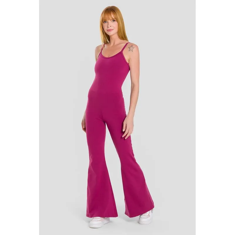 MACACÃO FLARE HIGH COMPRESSION ADULTO - BORGONHA P/S