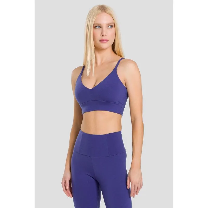 TOP HIGH COMPRESSION DECOTE V COM BOJO REMOVÍVELADULTO - DUSK P/S