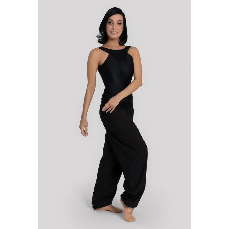 CALÇA DE AQUECIMENTO CLAUDIA MOTA 26/27 - PRETO PP