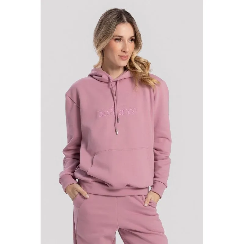 BLUSA COMFY COM CAPUZ ACTIVE 26/27 - BLUSH G