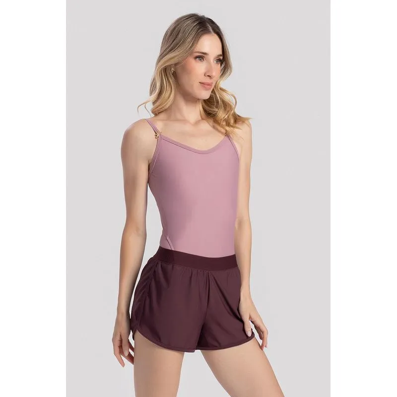 SHORTS FLOW EASE ACTIVE 26/27 - ÉBANO PP