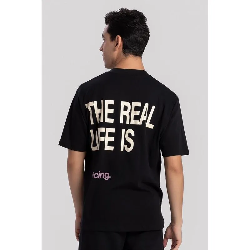 CAMISETA REAL LIFE ACTIVE 26/27 - PRETO M